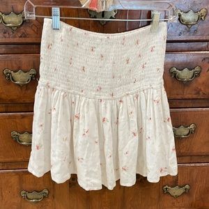 Style to Moon Floral Mini Skirt